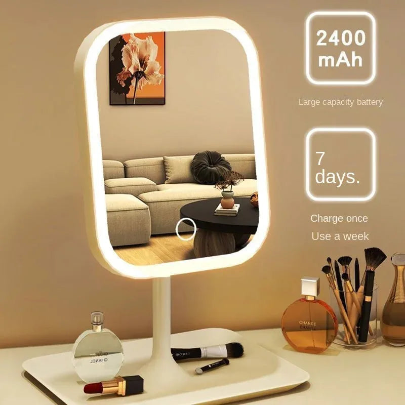 Aurea LED Vanity Mirror | Touch Control Makeup Mirror with 3 Color Light Settings