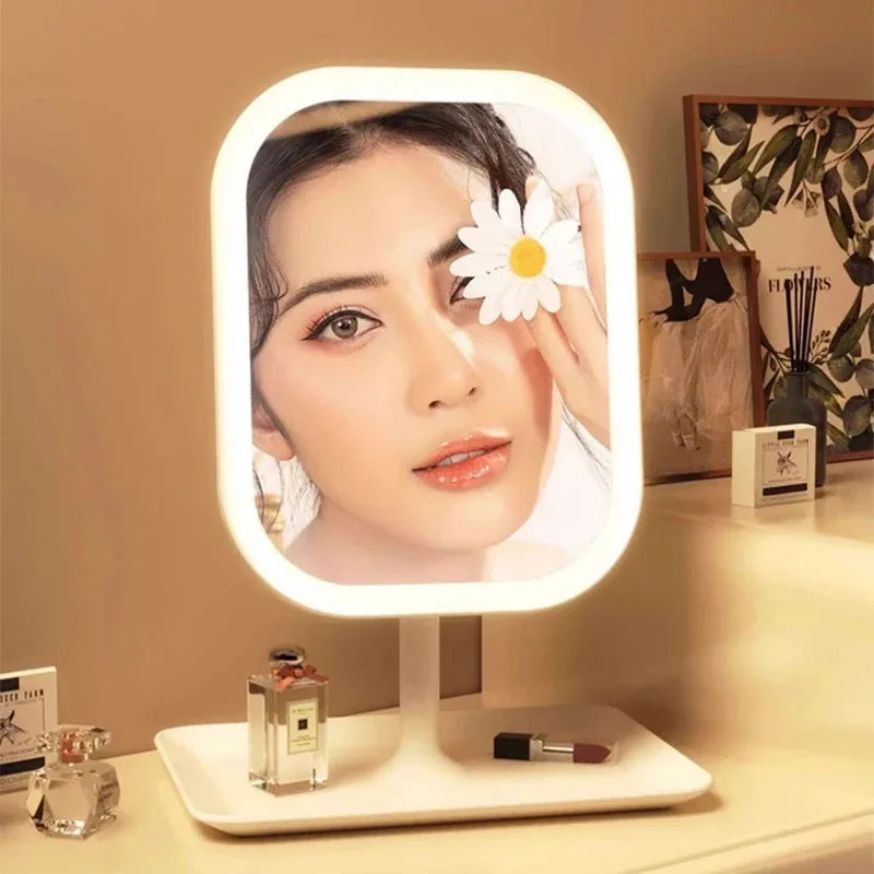 Aurea LED Vanity Mirror | Touch Control Makeup Mirror with 3 Color Light Settings