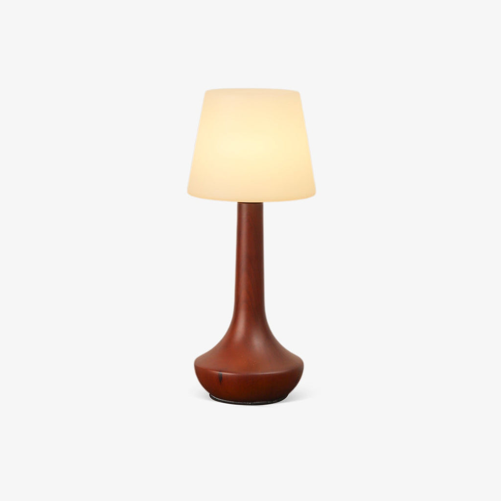 Lena | Elegant Minimalist Wooden Base Table Lamp for Stylish Interiors 0