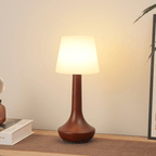 Lena | Elegant Minimalist Wooden Base Table Lamp for Stylish Interiors 2