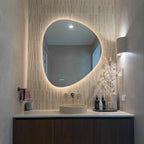 Luca | Unique Irregular LED Bathroom Mirror with Bluetooth Connectivity 1