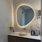 Luca | Unique Irregular LED Bathroom Mirror with Bluetooth Connectivity 5