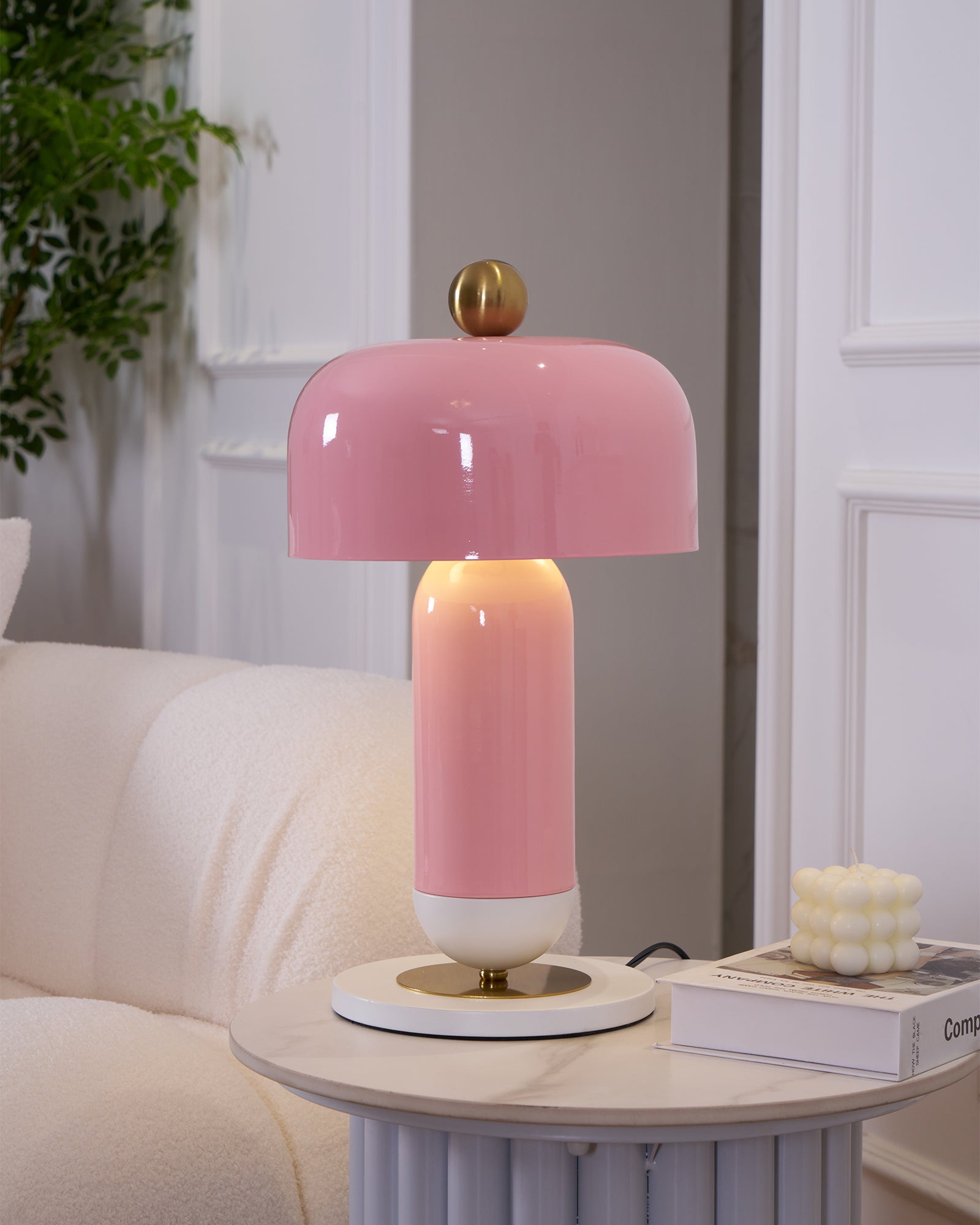 Lulu | Stylish Elegant Colorful Table Lamp for Living Room or Bedroom 2