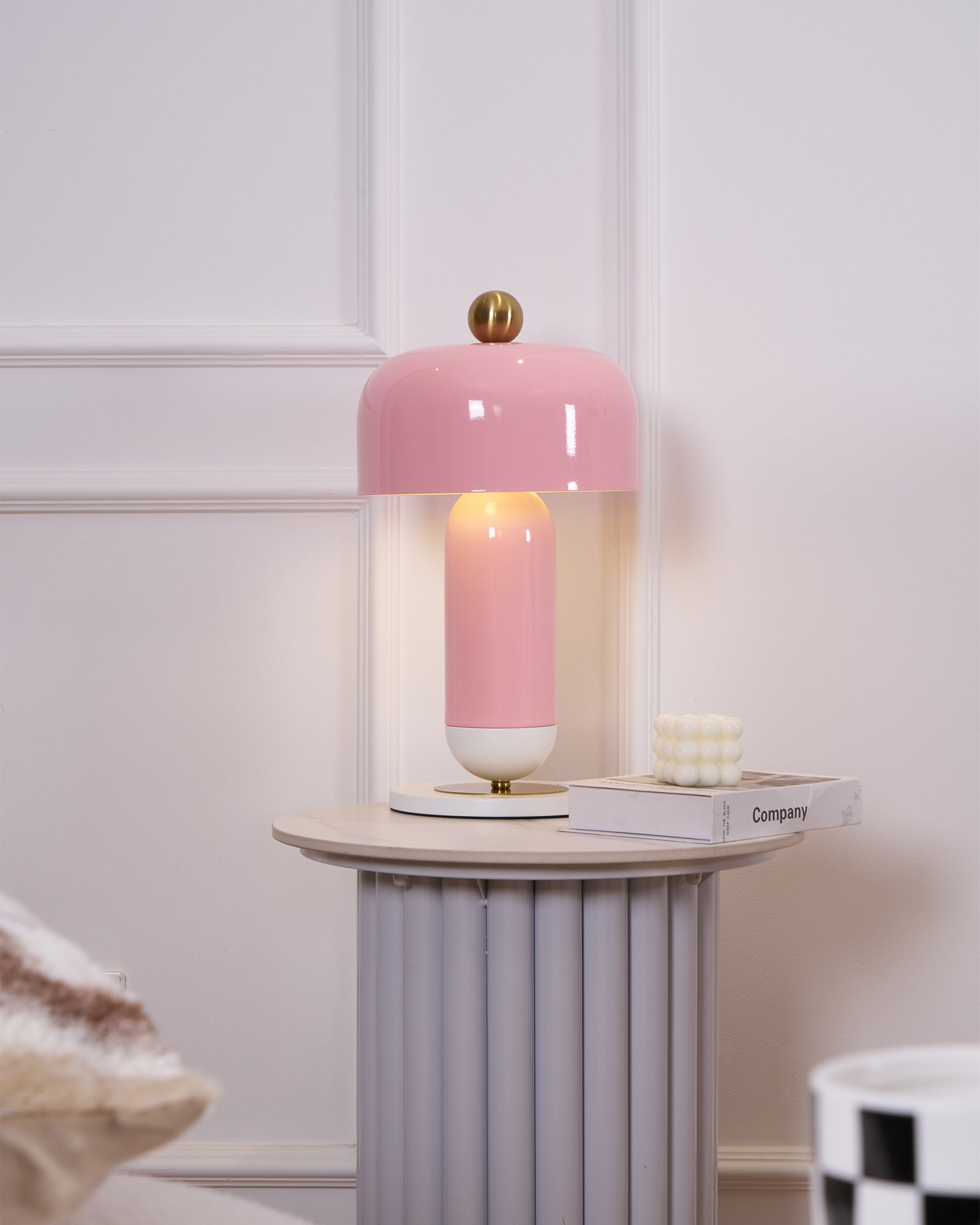 Lulu | Stylish Elegant Colorful Table Lamp for Living Room or Bedroom 3