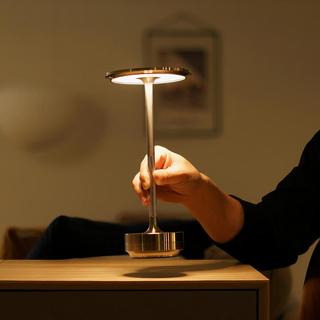 LumenGlow | Elegant Dimmable Cordless Designer Table Lamp 6