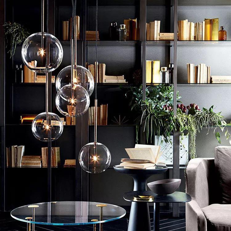 LuminaSphere | Elegant Minimalist Glass Pendant Lighting Fixture 1