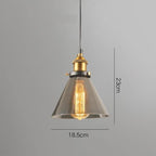 Luminara | Elegant Black Glass Kitchen Pendant Light Fixture 0