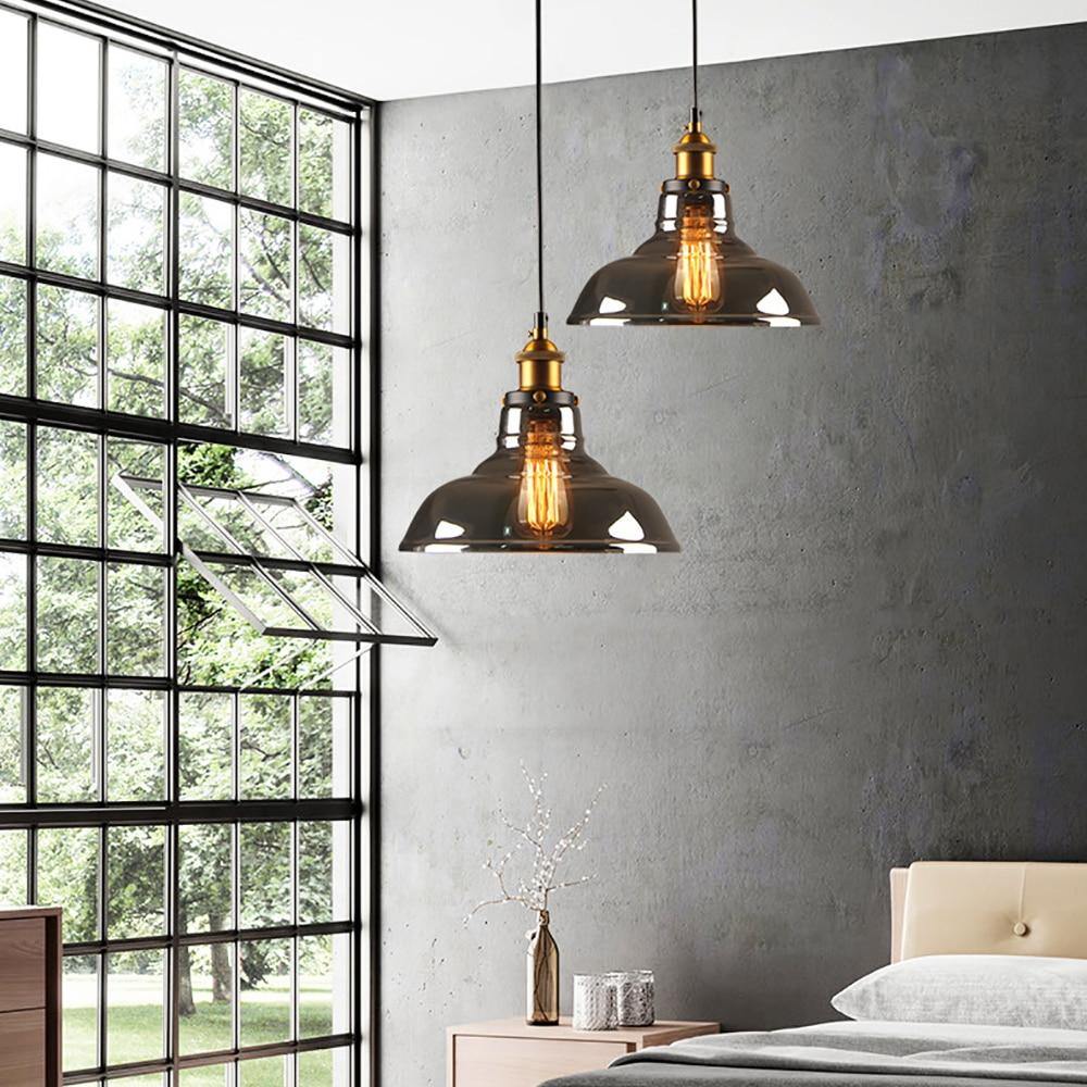Luminara | Elegant Black Glass Kitchen Pendant Light Fixture 2