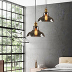 Luminara | Elegant Black Glass Kitchen Pendant Light Fixture 2