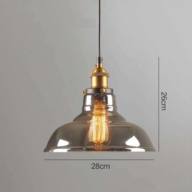 Luminara | Elegant Black Glass Kitchen Pendant Light Fixture 9