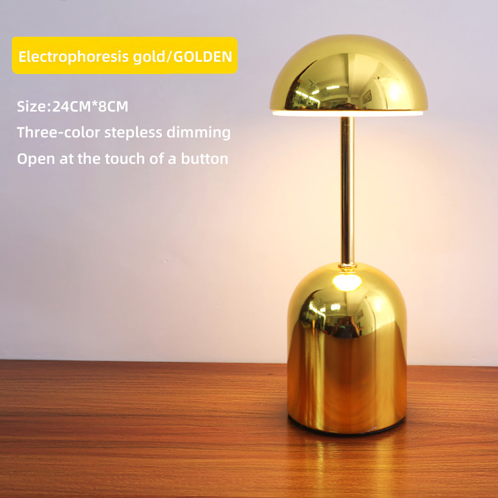 Luminara | Elegant Dimmable Metal Table Lamp for Bedside or Desk 3