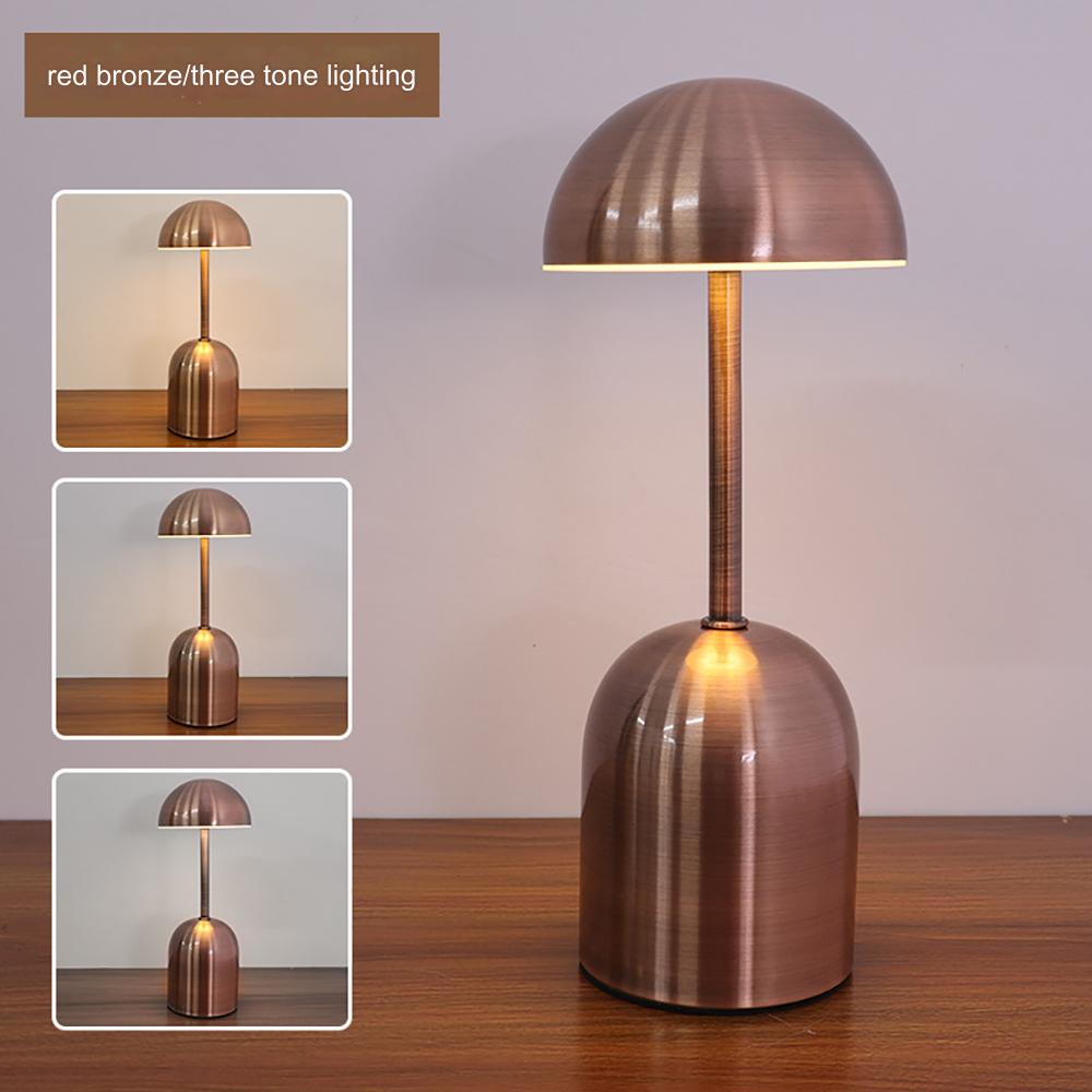 Luminara | Elegant Dimmable Metal Table Lamp for Bedside or Desk 5