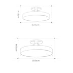 Luminara | Modern Remote-Controlled LED Flush Mount Ceiling Light 6