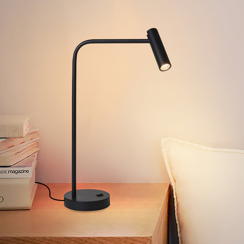 Luminara | Stylish Adjustable Slim Table Lamp for Living Room or Bedroom 2