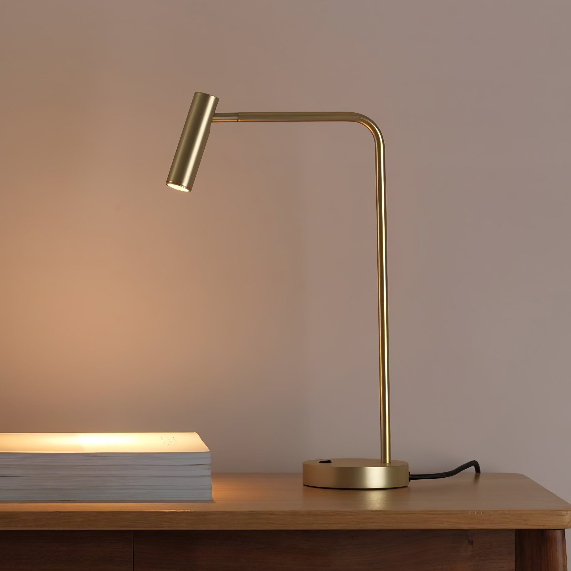 Luminara | Stylish Adjustable Slim Table Lamp for Living Room or Bedroom 4