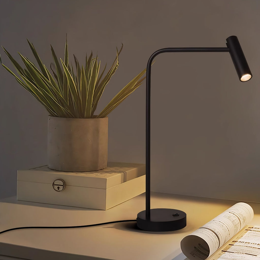 Luminara | Stylish Adjustable Slim Table Lamp for Living Room or Bedroom 6