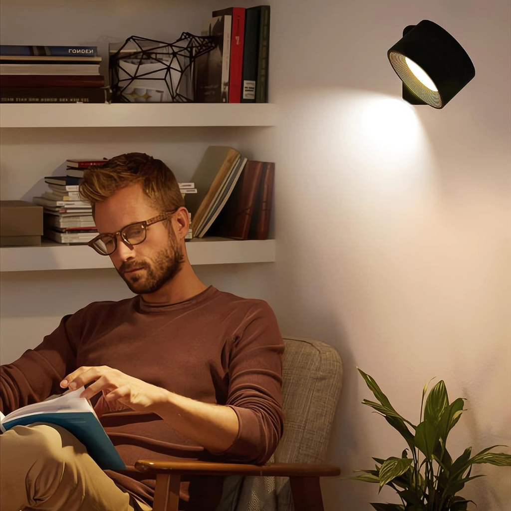 Luminex | Versatile Cordless 360° Outdoor Wall Light for Indoor Use 2