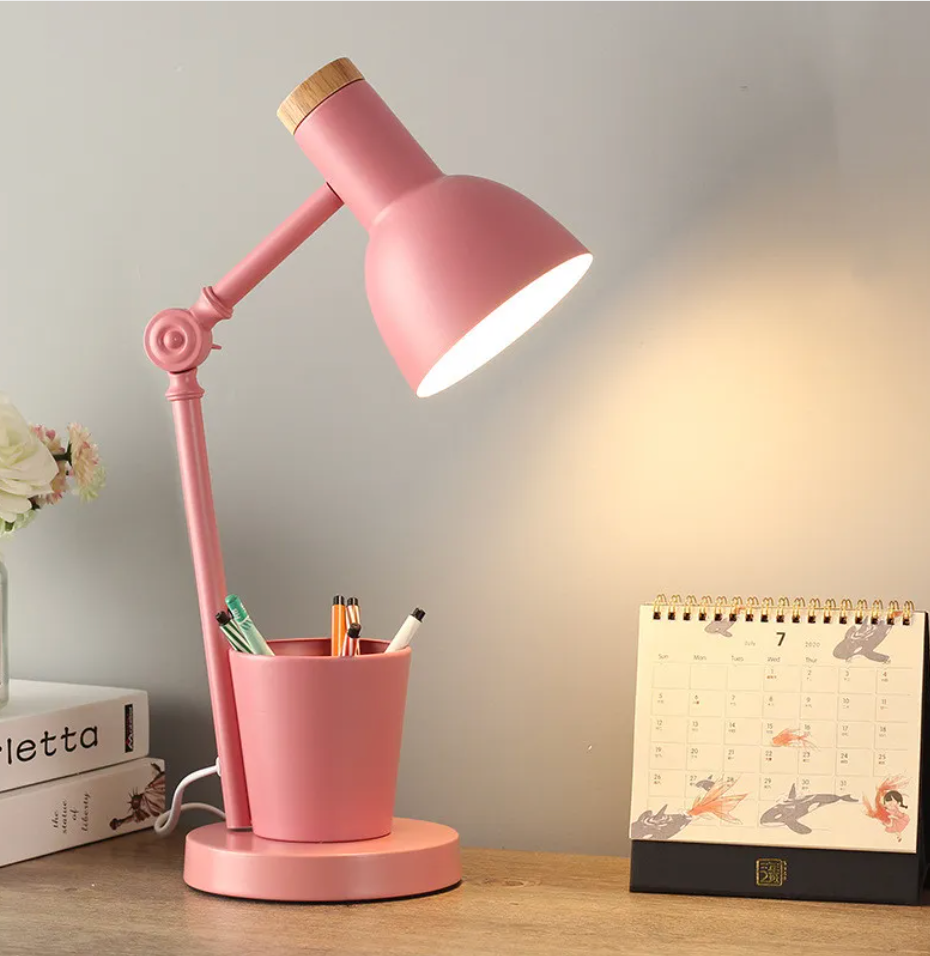 LumosLily | Charming Adjustable Colorful Kids Table Lamp for Reading 0