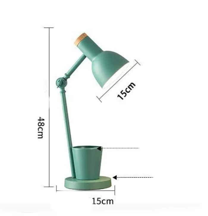 LumosLily | Charming Adjustable Colorful Kids Table Lamp for Reading 7
