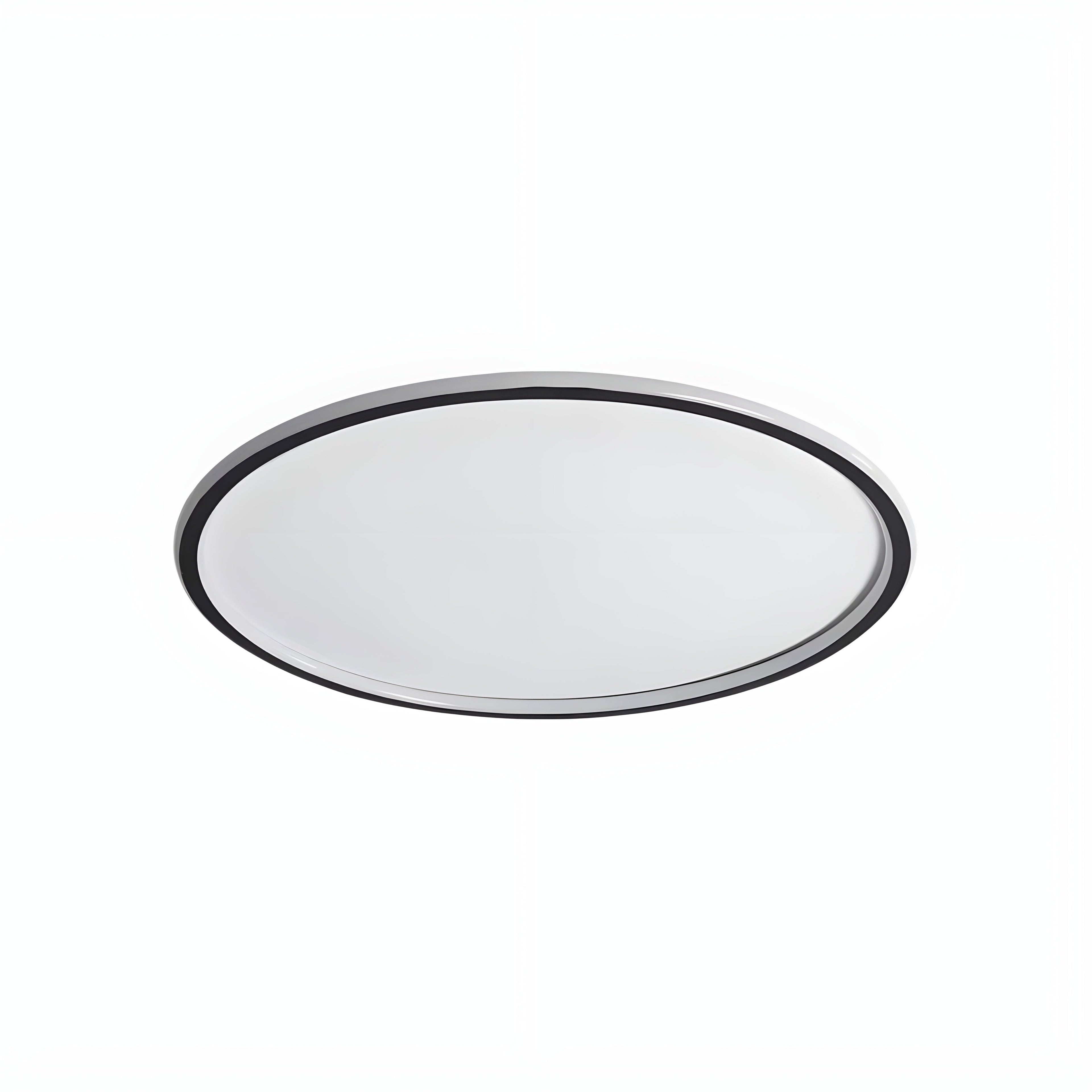 Lumosphere | Sleek Dimmable Black LED Flush Mount Ceiling Light Fixture 2