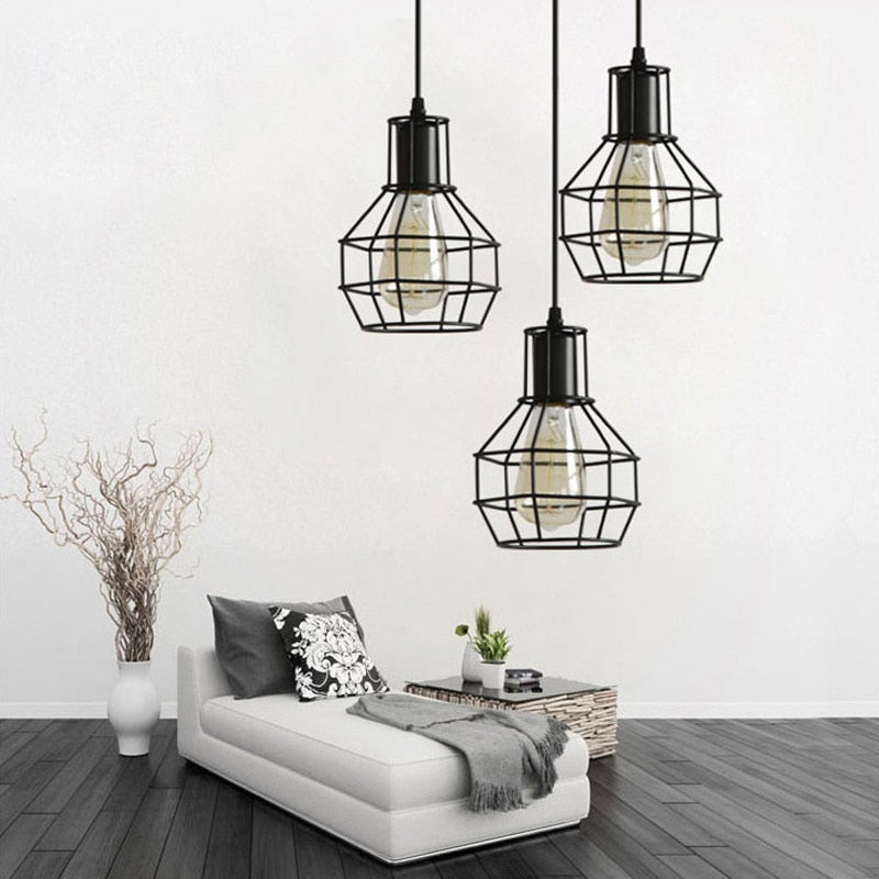 Lunara | Elegant Retro Glass Kitchen Pendant Lighting Fixture 2