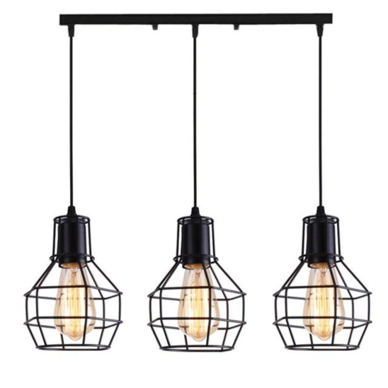 Lunara | Elegant Retro Glass Kitchen Pendant Lighting Fixture 6