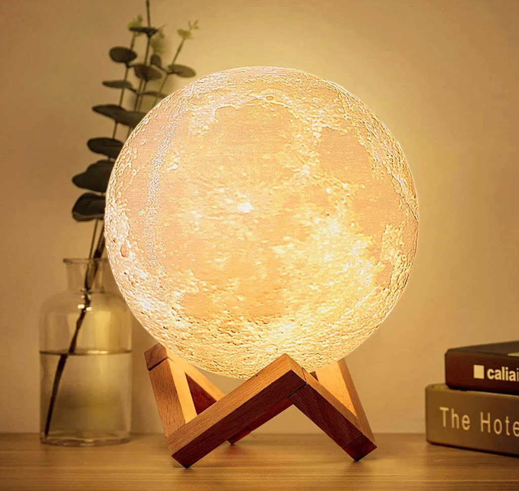 Lunara | Enchanting Cordless LED Moon Table Lamp with Remote Control 2