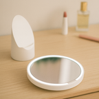 Lunaris | Stylish 3x Magnifying Light Up Makeup Mirror with Lights 5