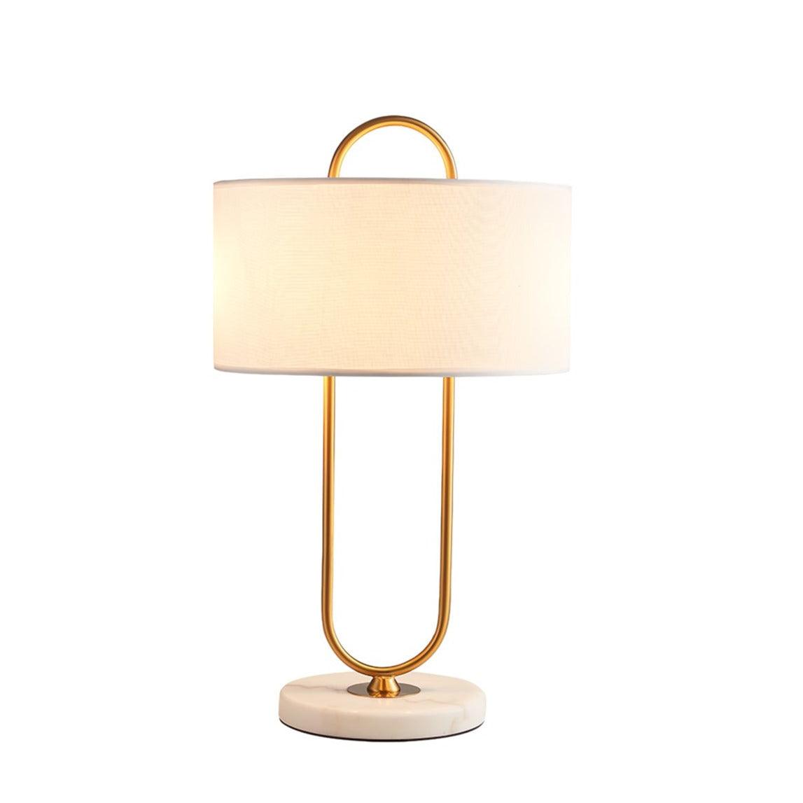 Luxe Marble | Elegant Minimalist Table Lamp for Living Room Decor 0