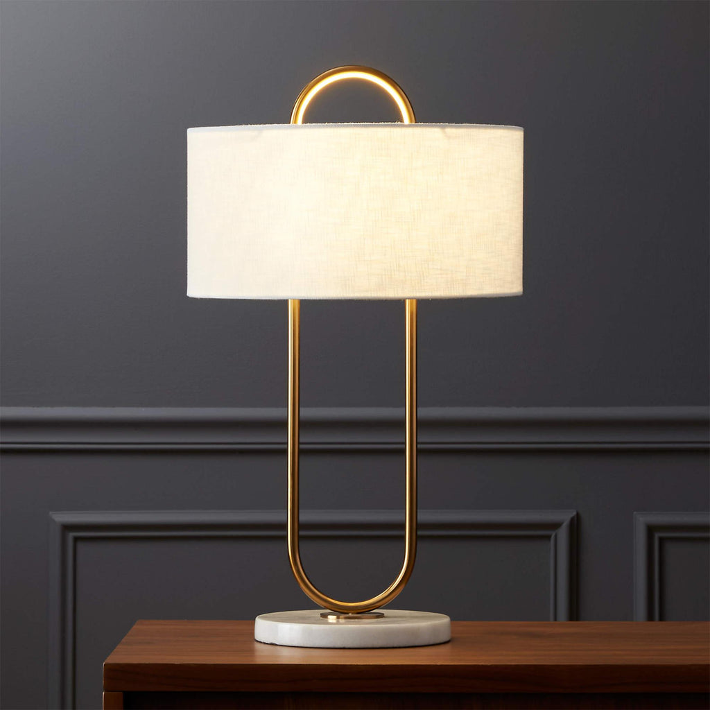 Luxe Marble | Elegant Minimalist Table Lamp for Living Room Decor 2