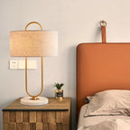 Luxe Marble | Elegant Minimalist Table Lamp for Living Room Decor 5