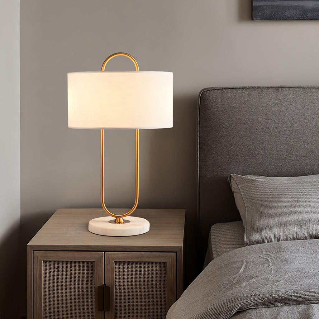 Luxe Marble | Elegant Minimalist Table Lamp for Living Room Decor 6