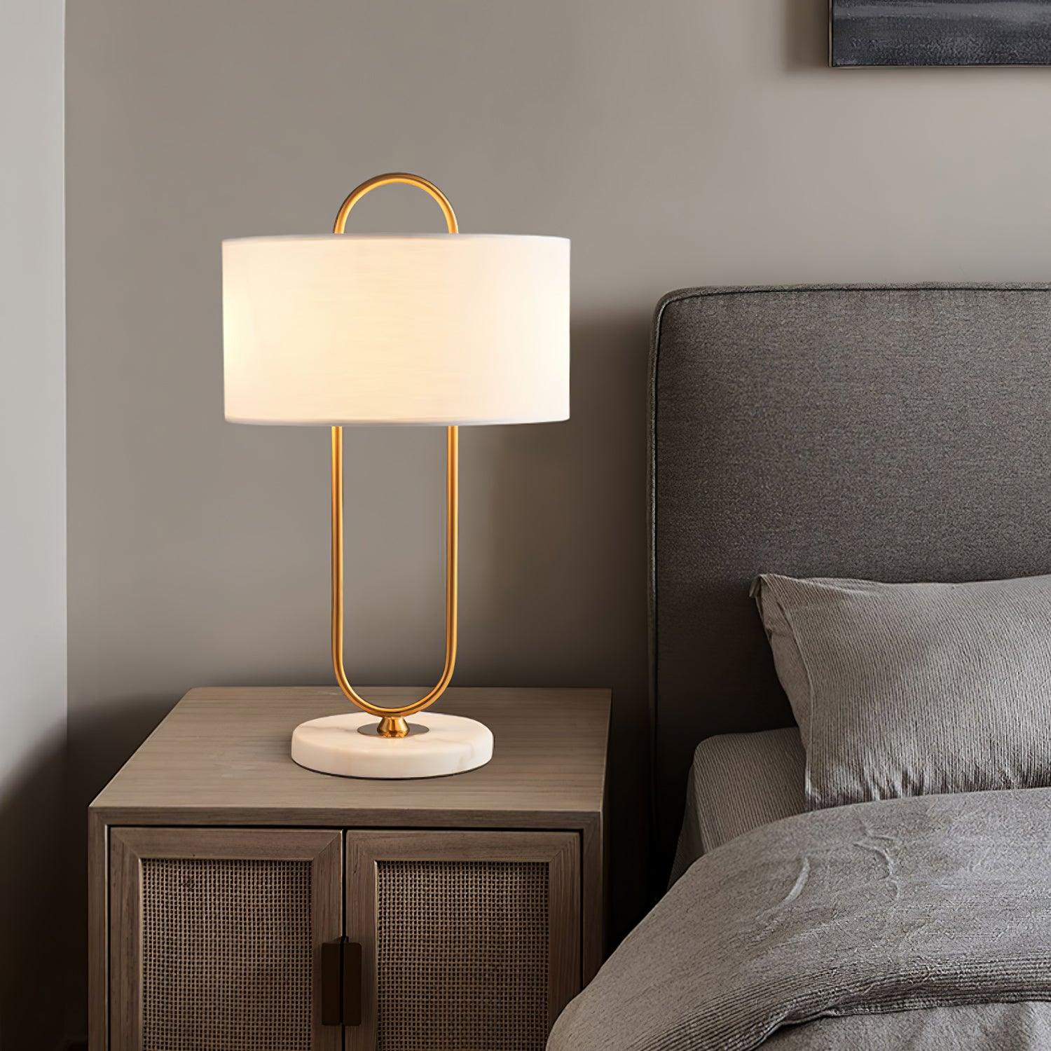 Luxe Marble | Elegant Minimalist Table Lamp for Living Room Decor 6