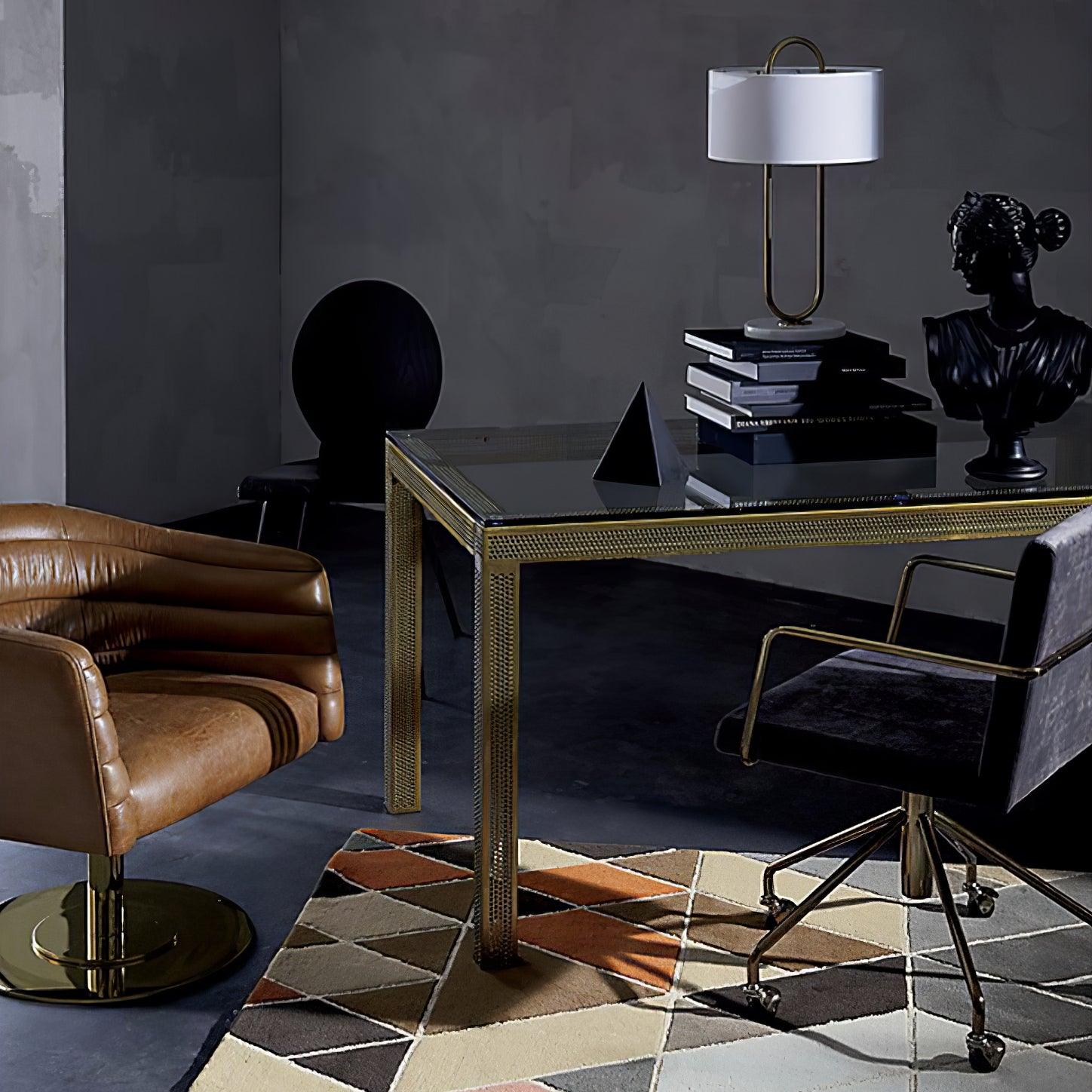 Luxe Marble | Elegant Minimalist Table Lamp for Living Room Decor 8