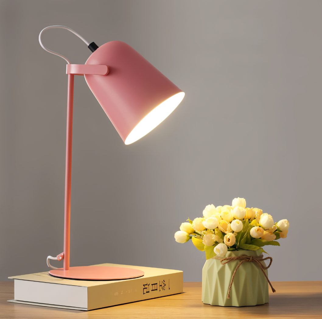 MacaronGlow | Playful Colorful Small Table Lamp for Cozy Reading 1