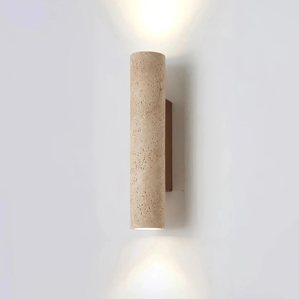 Marbelle Wall Light | Natural Travertine Design, Elegant LED Sconce 10