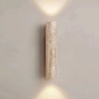 Marbelle Wall Light | Natural Travertine Design, Elegant LED Sconce 5