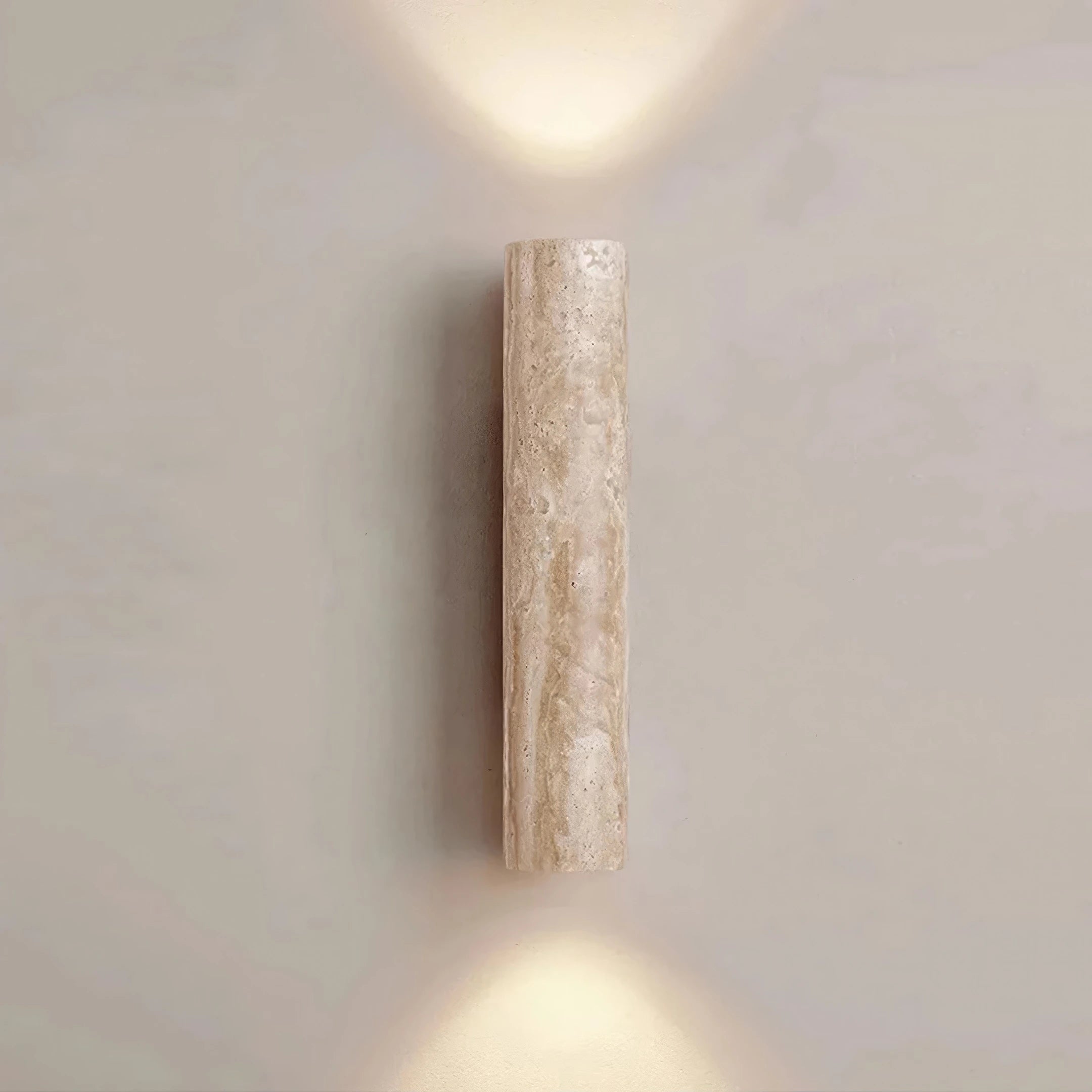 Marbelle Wall Light | Natural Travertine Design, Elegant LED Sconce 5
