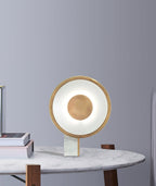 MarbleGlow | Elegant Modern Table Lamp with Integrated LED Light 4