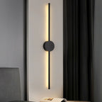 Black LED Wall light | Modern Adjustable-Color Lighting, Aluminum & Iron Design