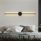 Black LED Wall light | Modern Adjustable-Color Lighting, Aluminum & Iron Design