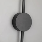 Black LED Wall light | Modern Adjustable-Color Lighting, Aluminum & Iron Design
