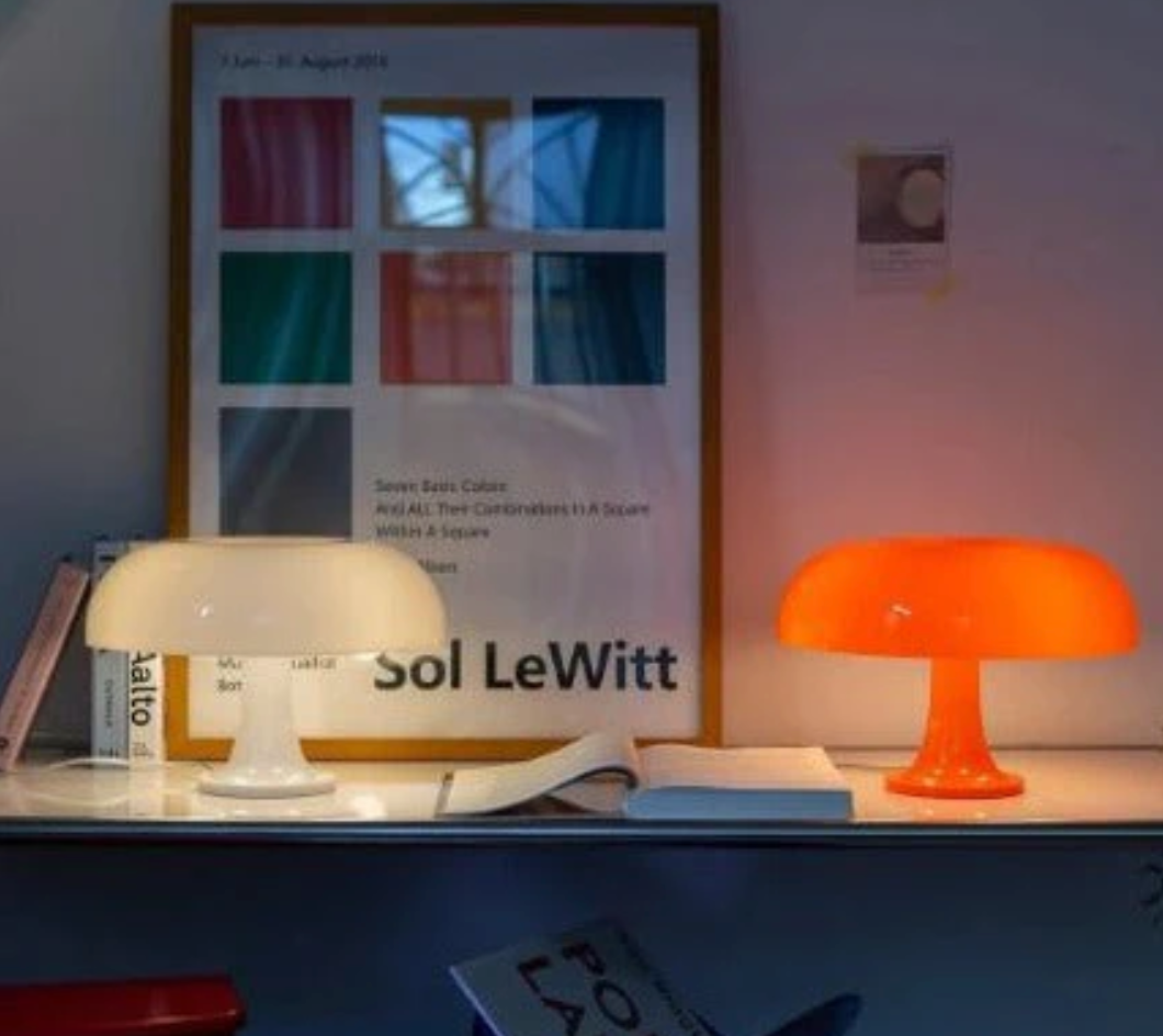 MushroomGlow | Elegant Modern LED Bedside Table Lamp for Cozy Ambiance 4