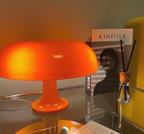 MushroomGlow | Elegant Modern LED Bedside Table Lamp for Cozy Ambiance 5