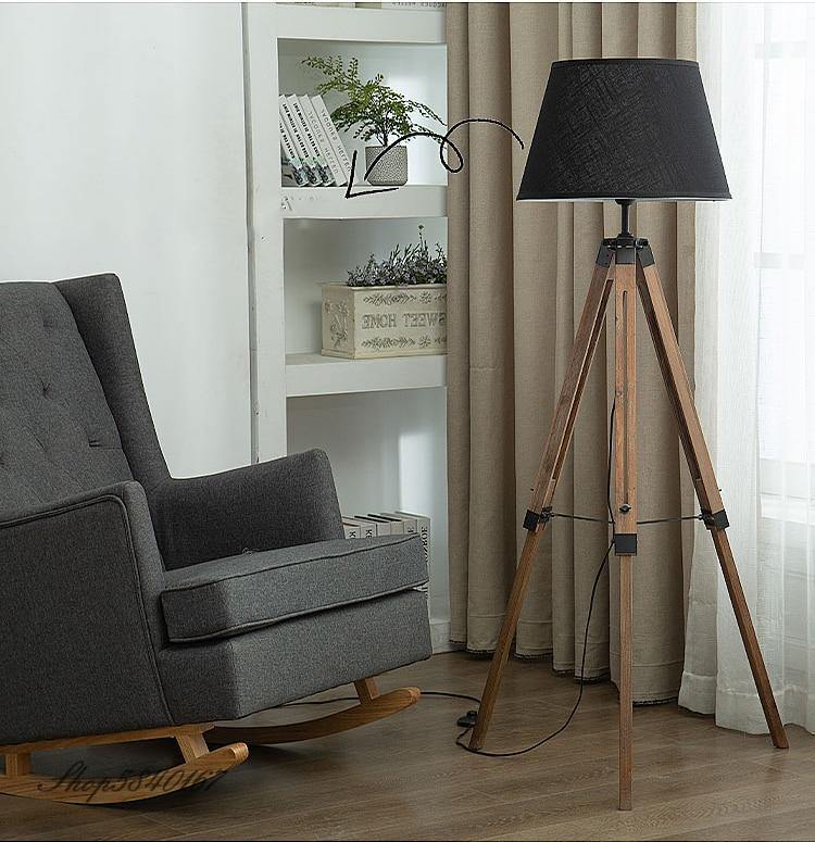NordicArt | Vintage Inspired Scandinavian Tripod Floor Lamp 2