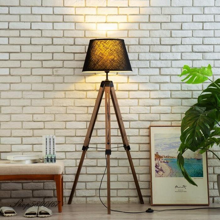 NordicArt | Vintage Inspired Scandinavian Tripod Floor Lamp 6