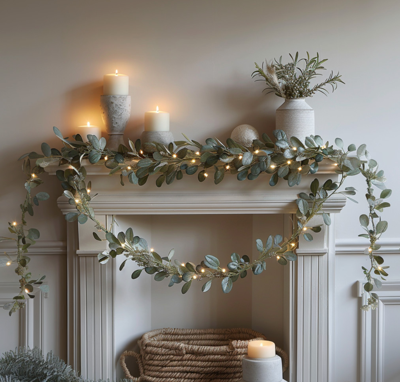 OliveGlow | Enchanting Natural Olive Branch LED Fairy Light String 1