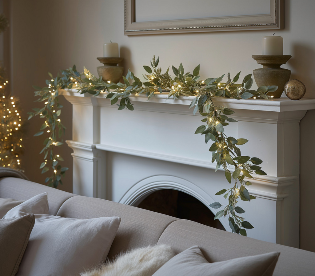 OliveGlow | Enchanting Natural Olive Branch LED Fairy Light String 3