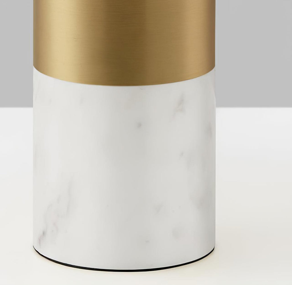 Orly | Elegant Minimalist Marble Table Lamp for Bedside or Living Room 7