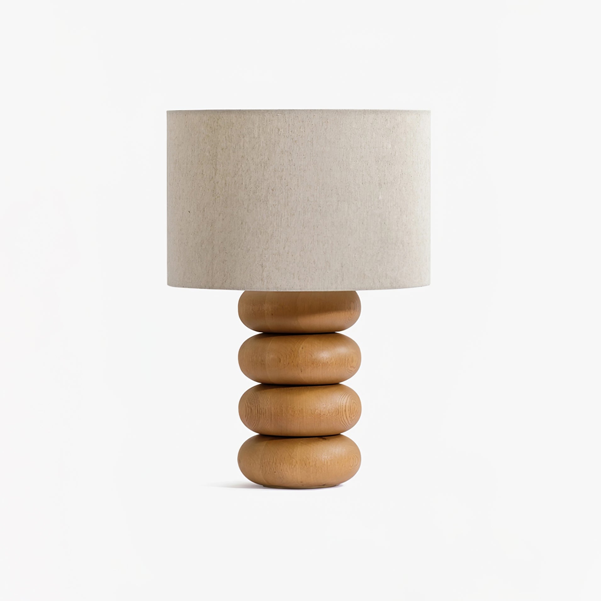 Orwyn | Elegant Organic Wood Sculptural Table Lamp for Bedside or Living Room 5
